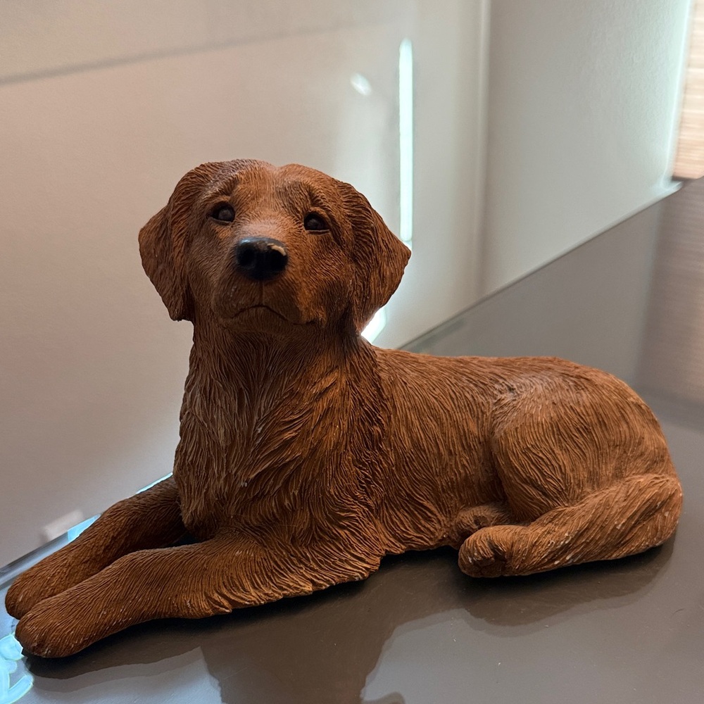 Golden Retriever Dog Figurine